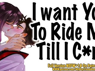 [NSFW] HANDCUFFING & RIDING your Hot Boyfriend ...  moaning male moans  Whimpering Asmr Roleplay