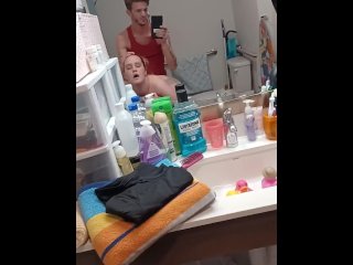 hair pulling doggy, pov, exclusive, vertical video