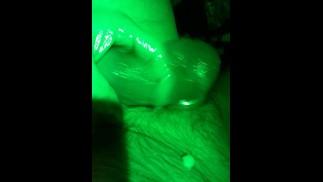 getting filthy worked up under green light