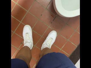 public piss // park restroom