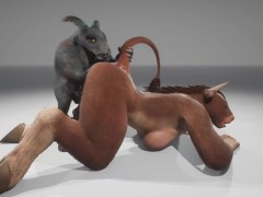 Furry Sex 3D Tali x Djablo
