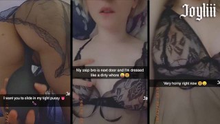 Snapchat Slut Sexting With Hairbrush While Step Bro Next Door Joyliii Ph Add Me