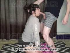 THIS IS A TRUE DEEPTHROAT BJ - BWC SLOPPY BALLS DEEP THROAT FUCKING REAL GF