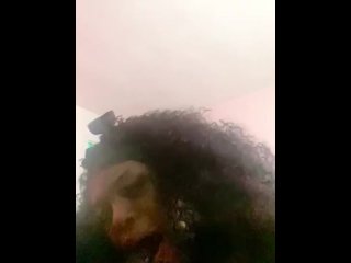 vertical video, blowjob, ebony, 60fps
