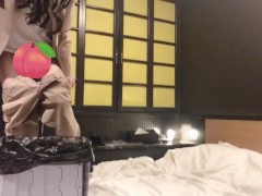 【한국어 자막】재난용 화장실을 여자가 사용한 결과 | 일본의 아름다운 오줌.바이브레이터,자위행위, 시오후키 10/16