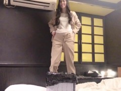 【한국어 자막】재난용 화장실을 여자가 사용한 결과 | 일본의 아름다운 오줌.바이브레이터,자위행위, 시오후키 6/16