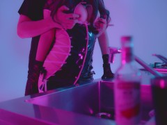 彼女のえちえちが止まらない。「超やば変態コンカフェ嬢がえちえちエナメルナース姿で客のミルクセーエキを逆注文からの口内ぶっかけ直飲みゴックンっ」 2/16