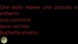 infilarsi la zucchina per le fantasie femminili è l'ortaggio ideale per bagnarsi