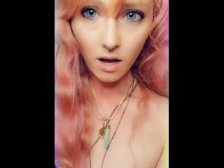 pink hair, female orgasm, piercing, amateur anal