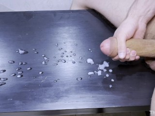 EDGING & CUMMING: Intens Orgasme En Grote Cumshot Explosie