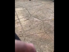Pee desperation outdoors piss fetish self pee in crowded place - Screenshot 14 of 16 - Pee Desperation