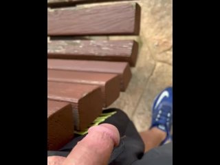 cumshot, exclusive, pissing outdoor, pee desperation