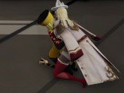 Preview 2 of Guilty Gear Millia Rage is subjected by Ramlethal Valentine hot Lesbian sex