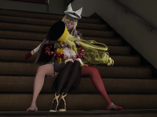 Guilty Gear Millia Rage Is_Subjected by Ramlethal Valentine Hot Lesbian_Sex