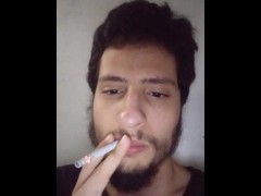 Smoking fetish Just gonna smoke a bit before heading to my master 