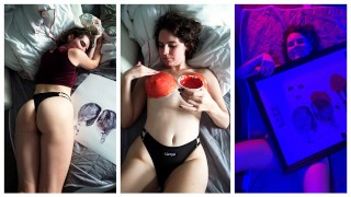 Darcy Dark's Perfect Body Is Depicted In Sex Art