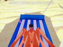 DOING IT WITH MIO KOFUNE SUMMERTIME RENDER HENTAI