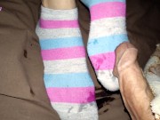 Preview 5 of The sexiest legs in PornHUB. Sockjob