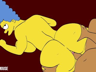 Marge Simpson Hentai. (Exhibitionist, Creampie) (Onlyfans For_More)