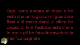 Esibizionista è libertà del proprio corpo e si raggiungono orgasmi lunghi e continui