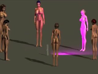 fetish, breast expansion, giantess, animation