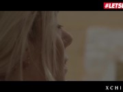 Preview 2 of LETSDOEIT - Steamy Hardcore Fantasy Fuck For Blonde Masked Babe Nesty