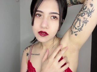 脇フェチ向けオイルマッサージ