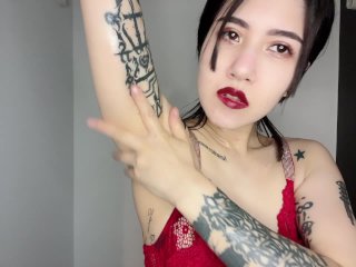 tattoo, 脇フェチ, tattooed women, massage