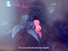 Video Horny Neko Girl Deep Sucks and Rough Fucks till Cum on Pussy after PornGame POV