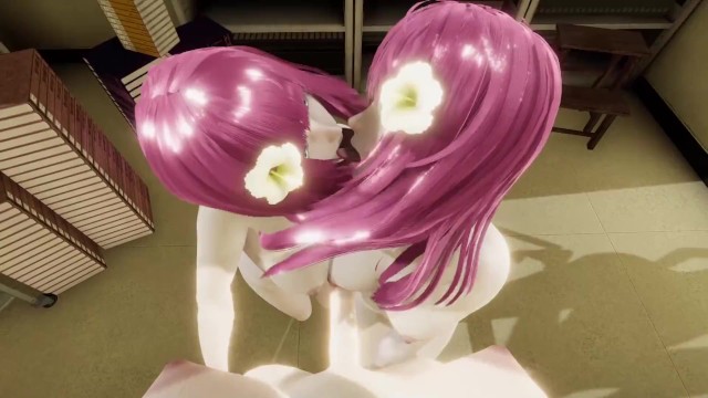 Commander Futa X Devola And Popola Bisexual Kissing And Licking