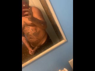 jerking off in the mirror  mirror fun baby wanna join?😘