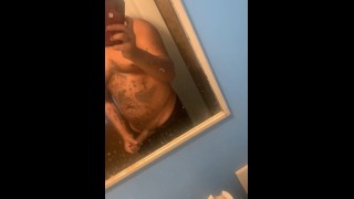 jerking off in the mirror | mirror fun baby wanna join?😘