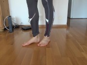 Preview 2 of I love to do yoga and take off my clothes until I am fully naked