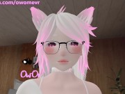 Preview 5 of Shy and blushy vtuber takes you home after a date - Romantic POV VRchat erp - Preview