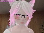 Preview 6 of Shy and blushy vtuber takes you home after a date - Romantic POV VRchat erp - Preview