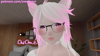 Shy and blushy vtuber takes you home after a date - Romantic POV VRchat erp - Preview