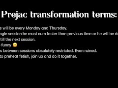 PREMATURE EJACULATION #2 - TIME DECREASE - Screenshot 1 of 16 - Femdom Handjob