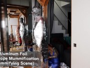 Preview 6 of Aluminum Foil Duct Tape Mummification (Mummifying Scene)