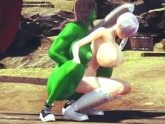 futa muscle orc fucks Riviera