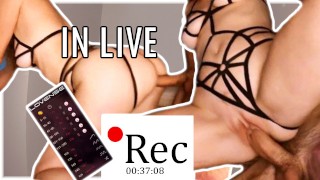 Rebroadcast Of A HARD FUCK LIVE With 500 People