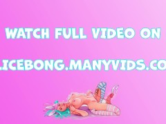 Video Cosplay Power Pussy Fucked | Short version with cum AliceBong