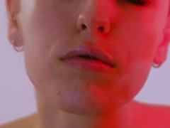 ASMR Te beso y te lamo toda la cara | Tongue click