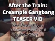 Preview 1 of My First Ever Creampie Gangbang with 7 guys