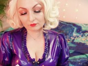 Preview 5 of read a book with me... ASMR sounding - latex MILF