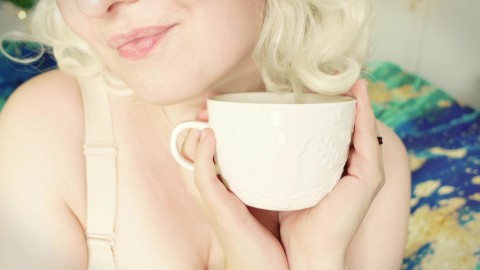 ASMR sounds: to have TEA WITH ME (relaxing SFW video)