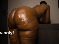 African Big Booty Stepmom Backshots