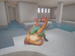 Backrooms Pool Level - 37 - Screenshot 3 of 16 - Anthro