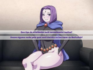 teen, anal, adult game, teen titans raven