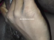 Preview 3 of Hungry Cheating Indian Wife's Hairy Wet Pussy HardFucked & Interracial Creampied by Big Black Cock
