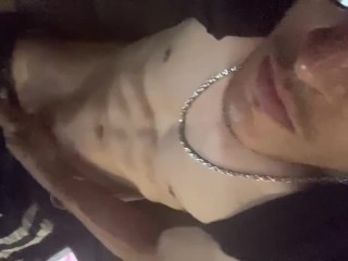 Jay Snow MAGNETiK Solo Masturbation Her POV Forward_Lean Riding Oily Point_of View